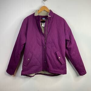 Key Polar King Canvas Quilted Insulated Workwear Barn Coat Jacket womens XL